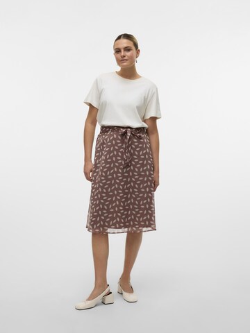 VERO MODA Rok 'VMClementine' in Bruin: voorkant
