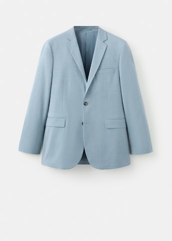 MANGO MAN Super Slim Fit Sakko 'Paris' in Blau