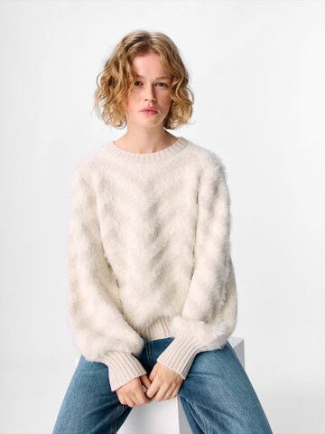 Pull-over 'OBJHOLLOW' OBJECT en beige