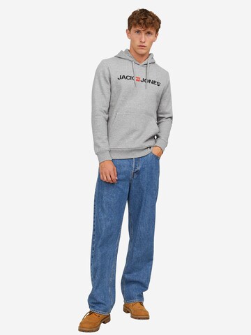 JACK & JONES Sweatshirt 'Corp' in Grau