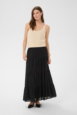 SOAKED IN LUXURY Rok 'Runa' in Zwart