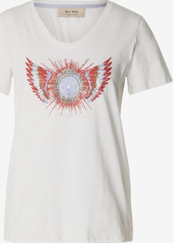 smėlio MOS MOSH Marškinėliai 'MMRomi': priekis