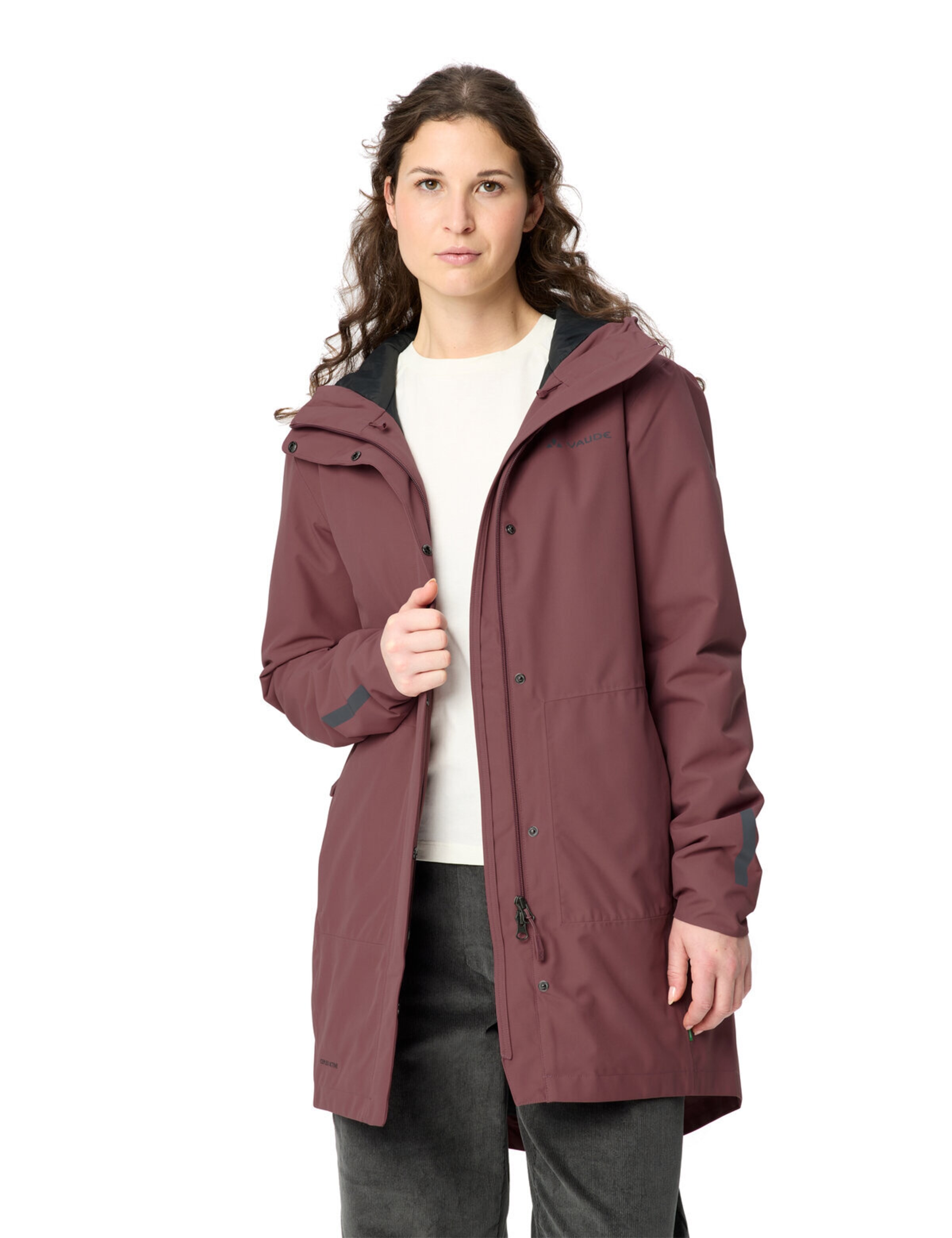 VAUDE Outdoorjacke 'Cyclist II' in Rot