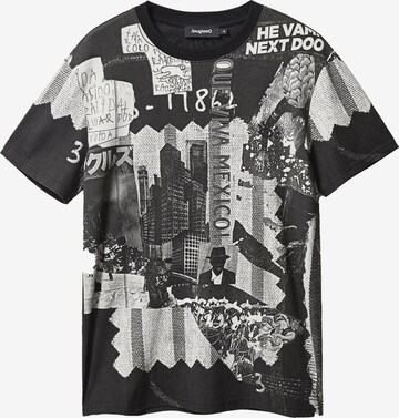 Desigual T-Shirt 'NEW MEXIC' in Grau: predná strana
