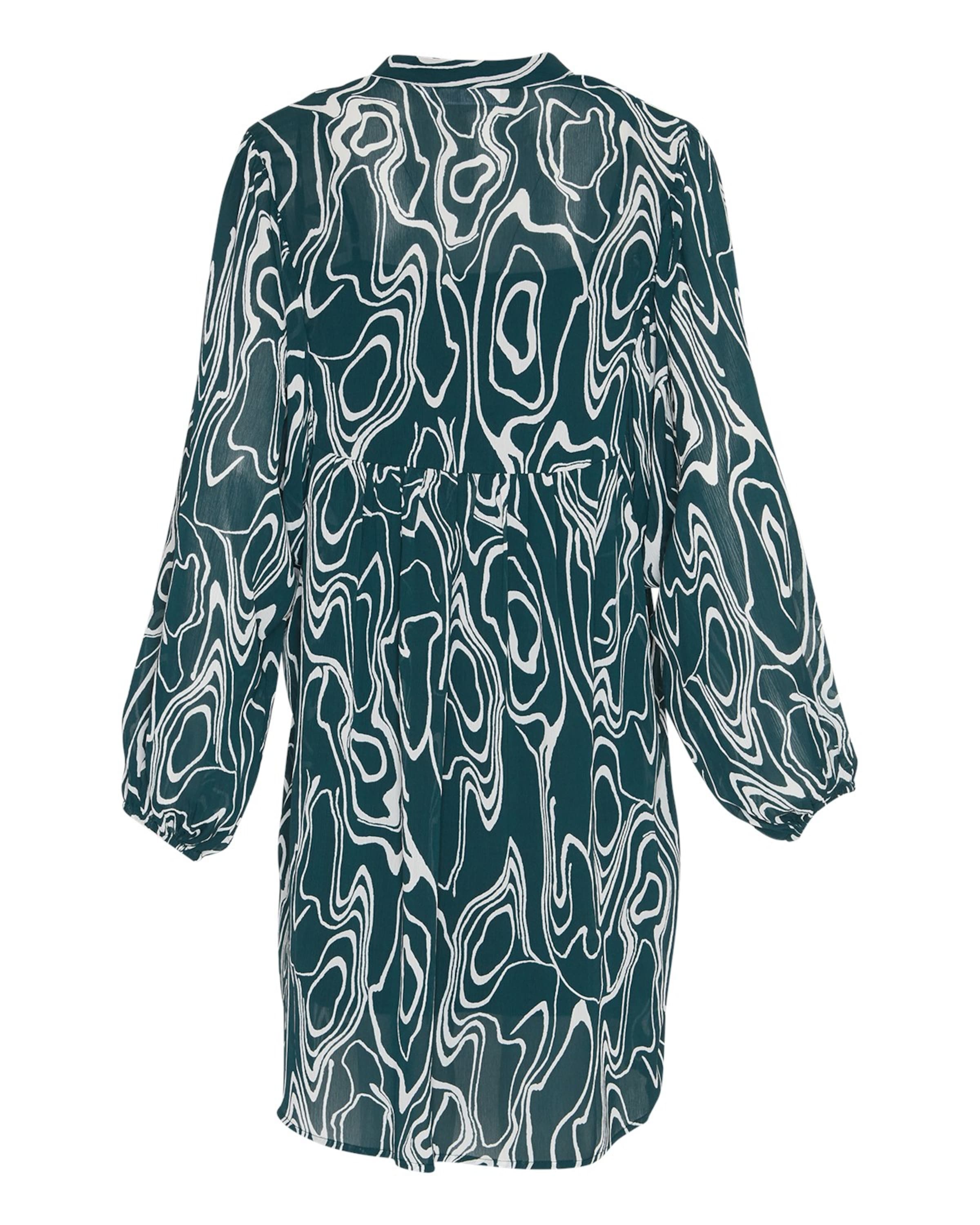 zaļš MSCH COPENHAGEN Blūžkleita