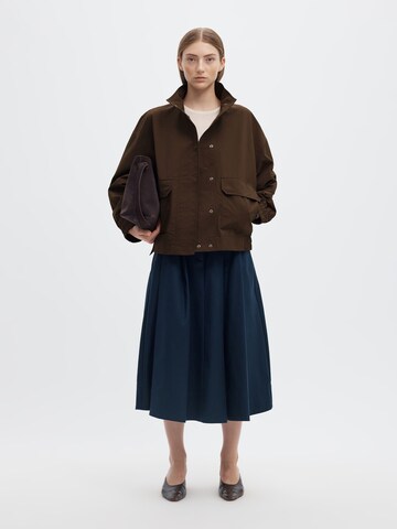 SELECTED - Chaqueta de entretiempo en marrón