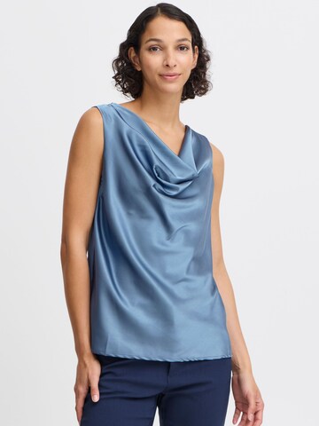 b.young Top 'Fairchild' in Blue: front