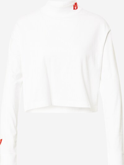 Nike Sportswear Sweatshirt in de kleur Lichtrood / Wit, Productweergave