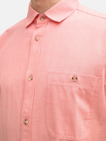 TOM TAILOR Regular Fit Hemd in Rot