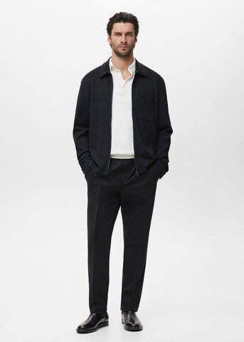 MANGO MAN Sweatshirt jon in Schwarz