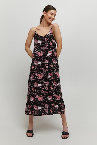 b.young Summer Dress in Black: front