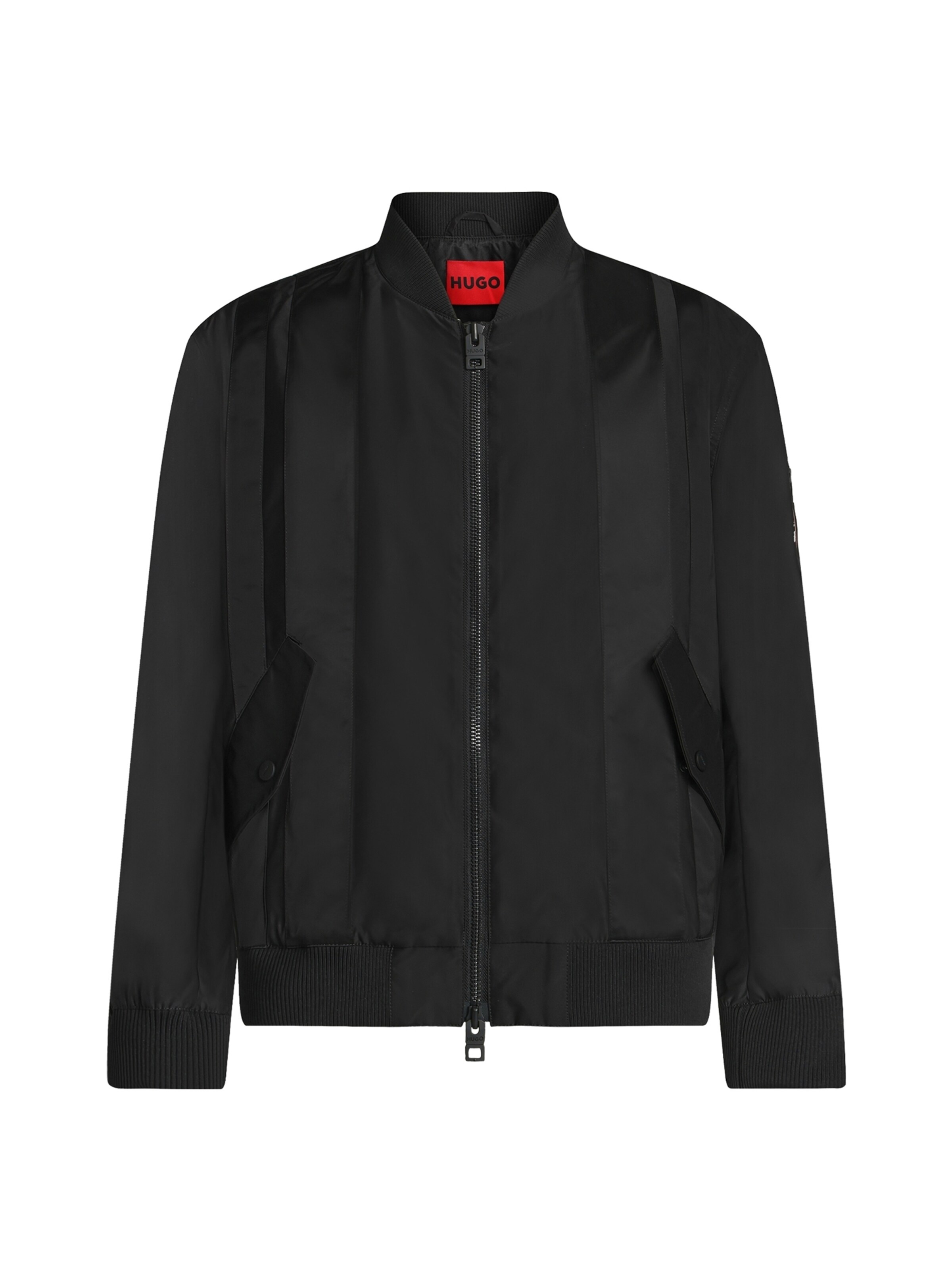 Veste mi-saison 'Badamo2621' HUGO en noir : devant