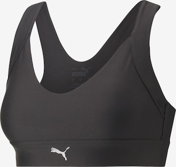 Soutien-gorge de sport PUMA en noir : devant