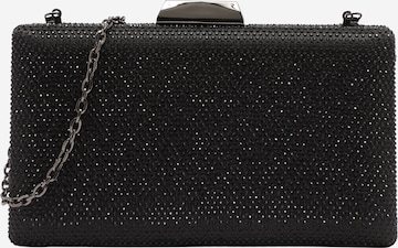 Clutch de la mascara pe negru: față