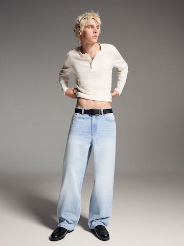 Bershka Baggy Jeans i blå