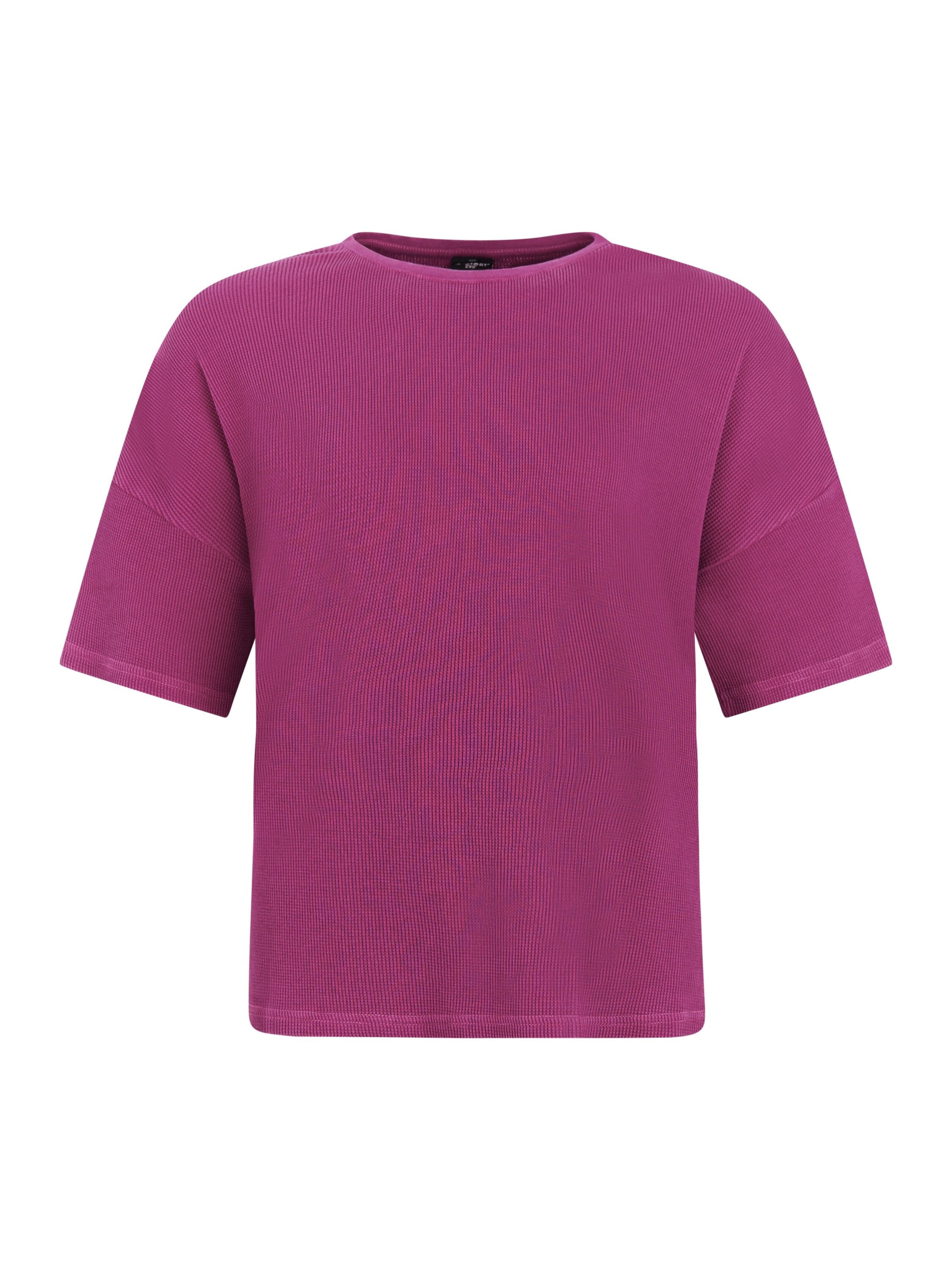 PROTEST Shirt 'PRTAlston' in Roze: voorkant