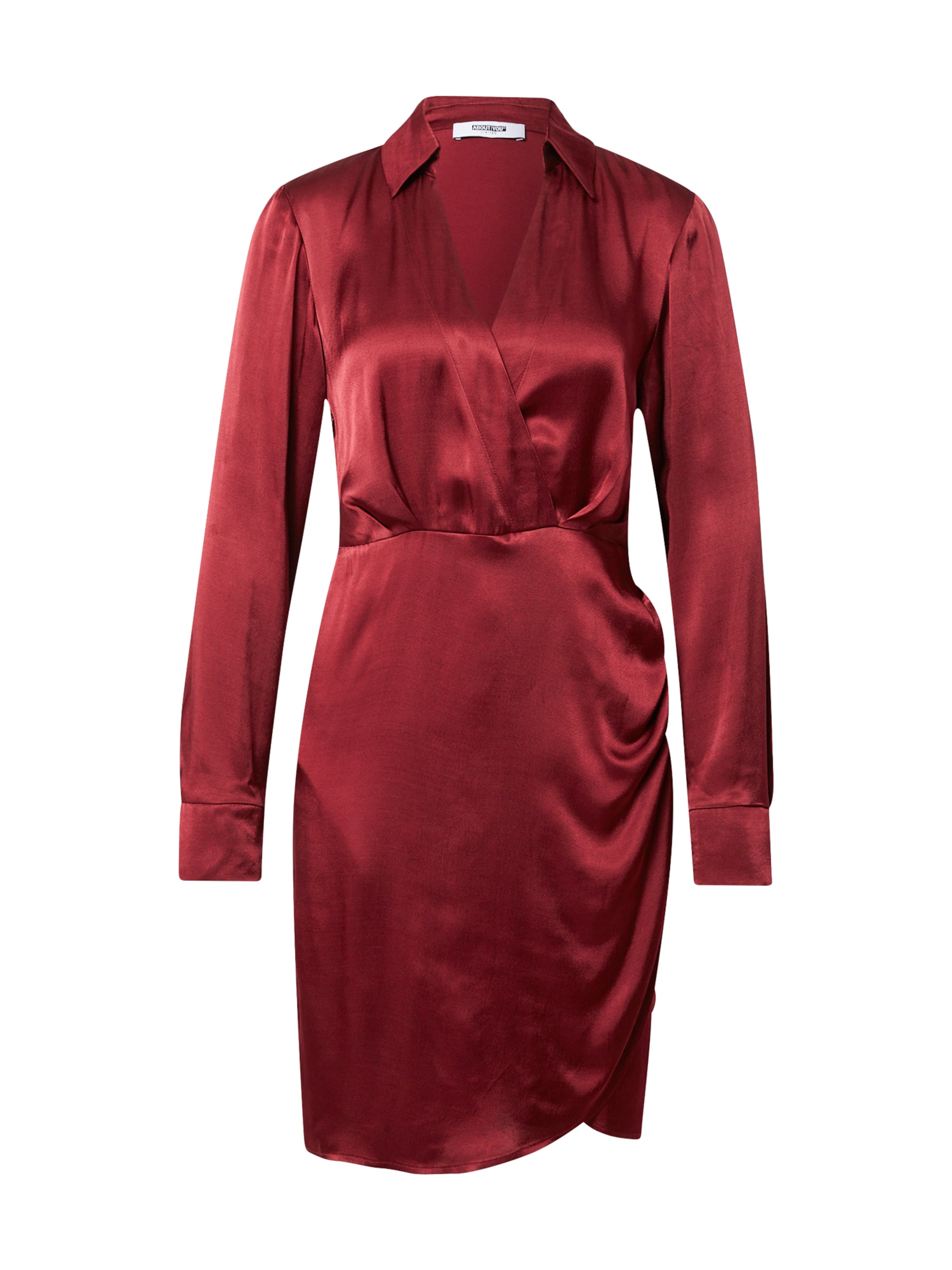 ABOUT YOU Limited Vestido 'Genia' en rojo oscuro, Vista del producto