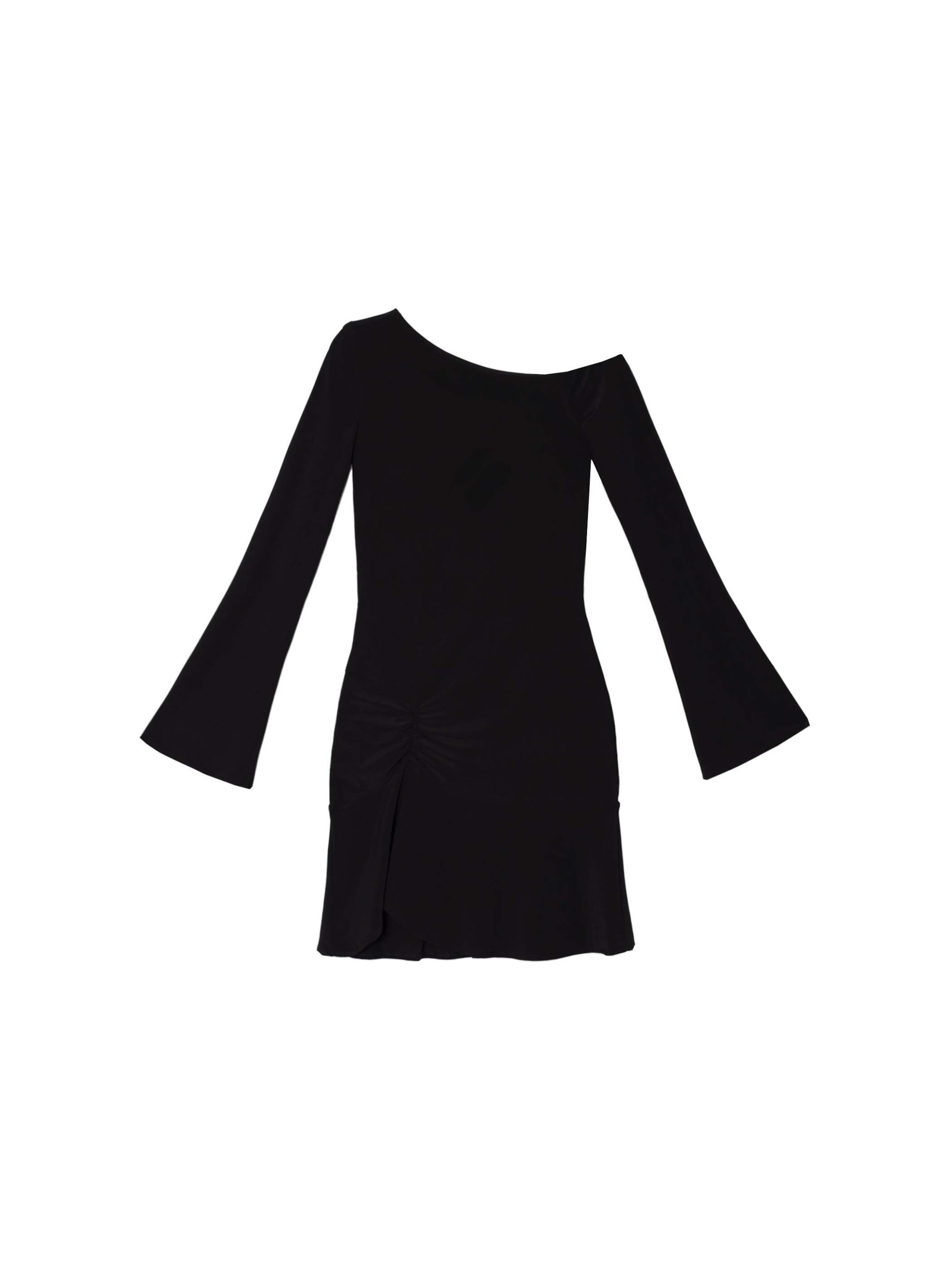 THE-ARE - Vestido en negro: frente