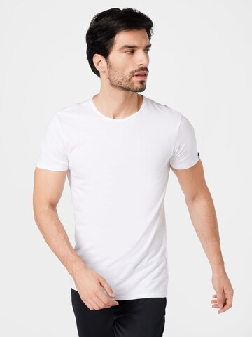 PUMA - Camiseta en blanco: frente
