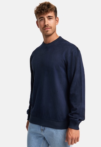 INDICODE JEANS Sweatshirt 'Coleman' in Blue