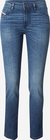 DIESEL Slimfit Jeans '2015 BABHILA' in Blauw: voorkant