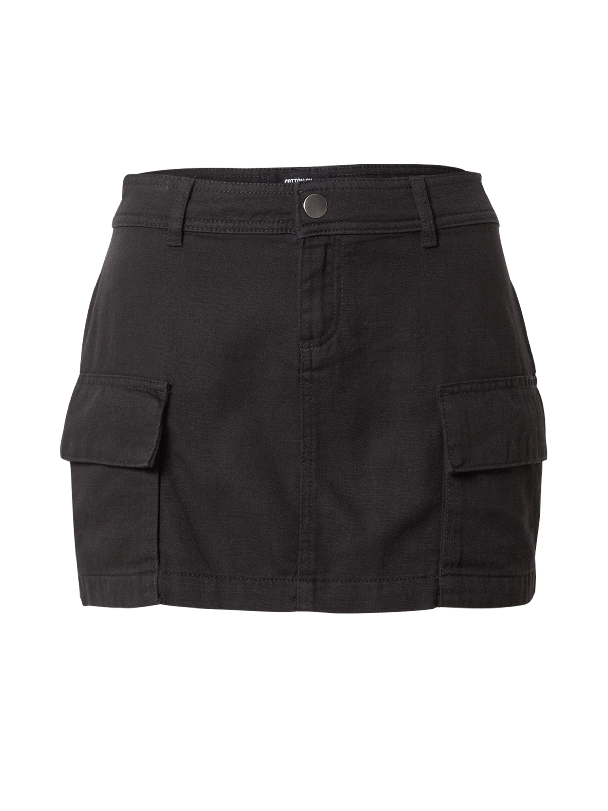 Cotton On Sukně 'BOBBIE' – černá: přední strana