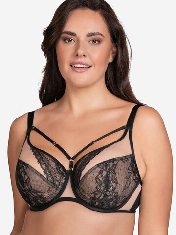 Vivisence T-shirt Bra '1082' in Black