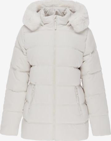 Usha - Casaco de inverno em bege: frente