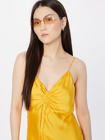 AllSaints Obleka 'ALEXIA' | oranžna barva