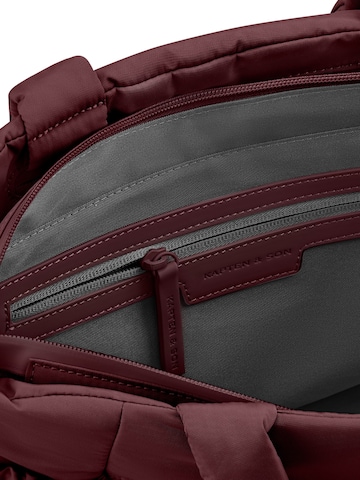 Kapten & Son Shopper 'Hellvi Cloud Medium'‌‌‌ in Rot