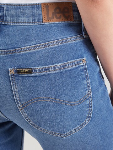 mėlyna Lee Prigludęs Džinsai 'ELLY'