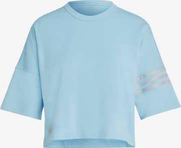 T-shirt 'Adicolor Neuclassics' ADIDAS ORIGINALS en bleu : devant