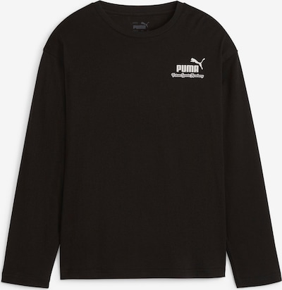 PUMA Shirt 'ESS+' in schwarz / weiß, Produktansicht