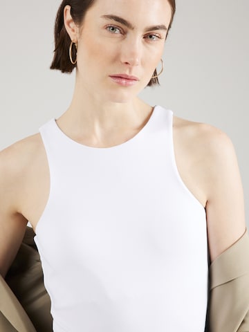 Y.A.S Shirt Bodysuit 'LAUREN' in White