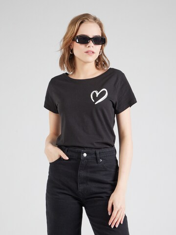 T-shirt 'PARIS' JDY en noir
