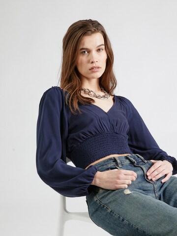 AÉROPOSTALE Blouse in Blue