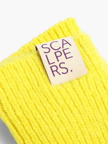 Scalpers Full Finger Gloves in Yellow