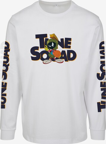 MT Men Sweatshirt 'Space Jam Taz' in Wit: voorkant