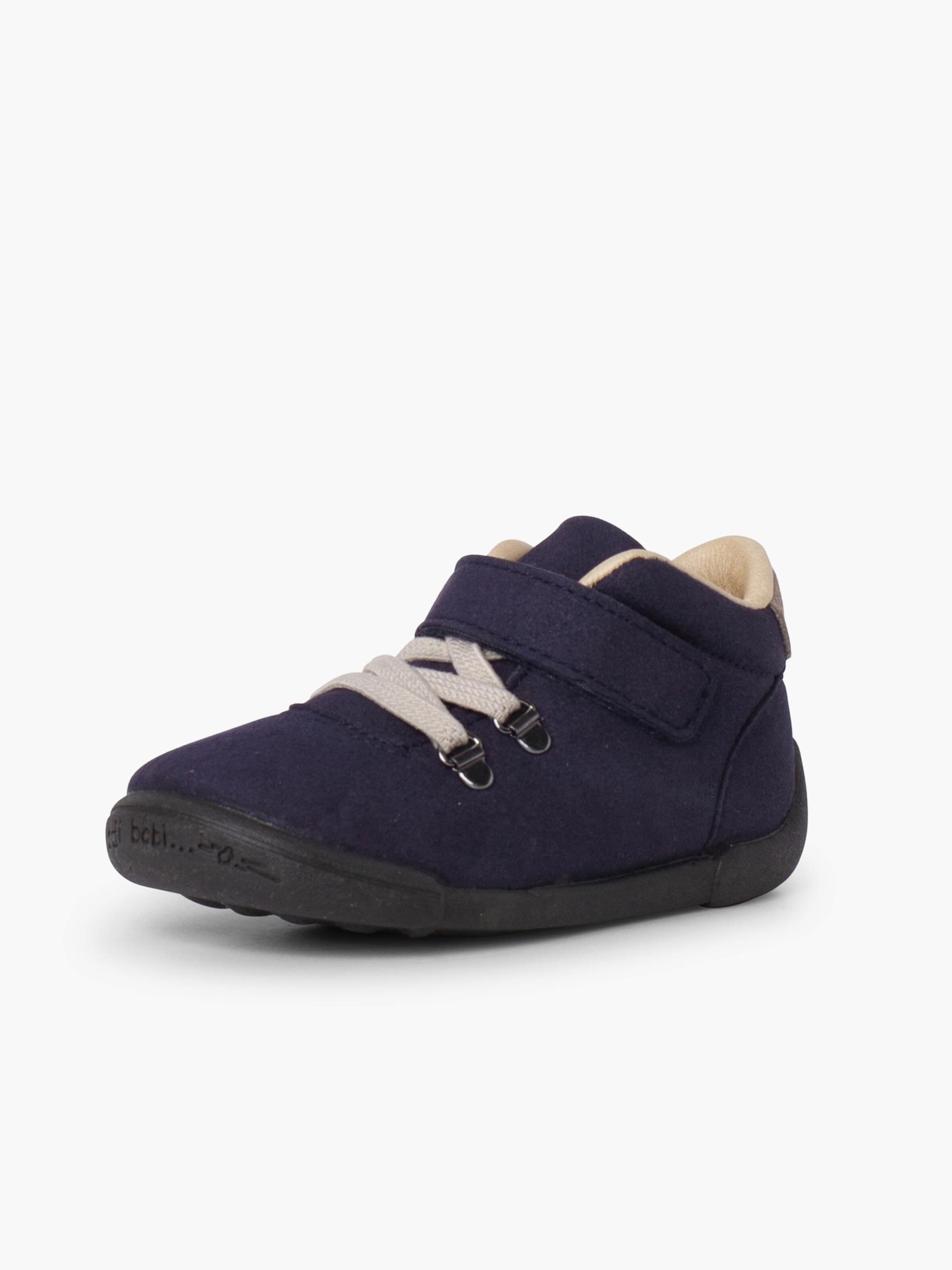 Pisamonas - Bota em azul: frente