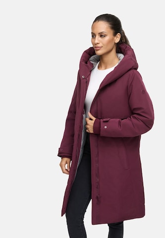 Cappotto invernale 'Domingaa 14' di NAVAHOO in rosso: frontale