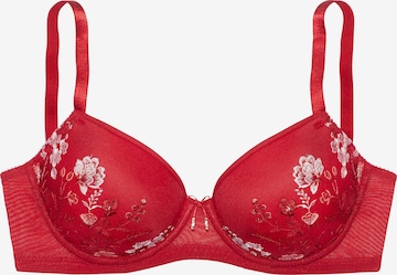 LASCANA Bra in Red: front