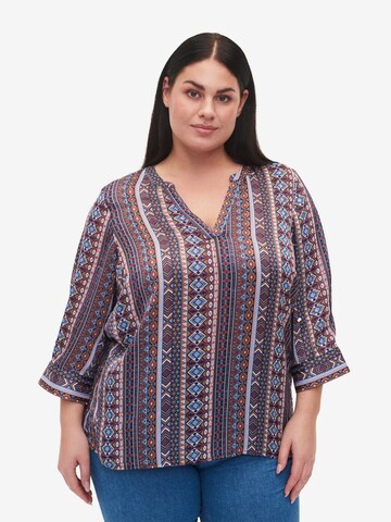 Zizzi Blouse in Mixed colors: front