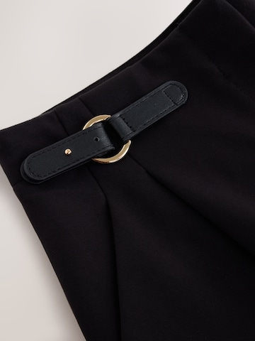 Next - Barrel Pantalón plisado 'N. Premium' en negro