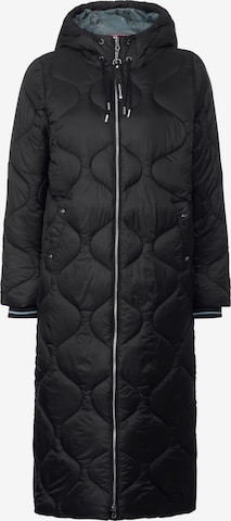 STREET ONE Winter Coat in Black: front