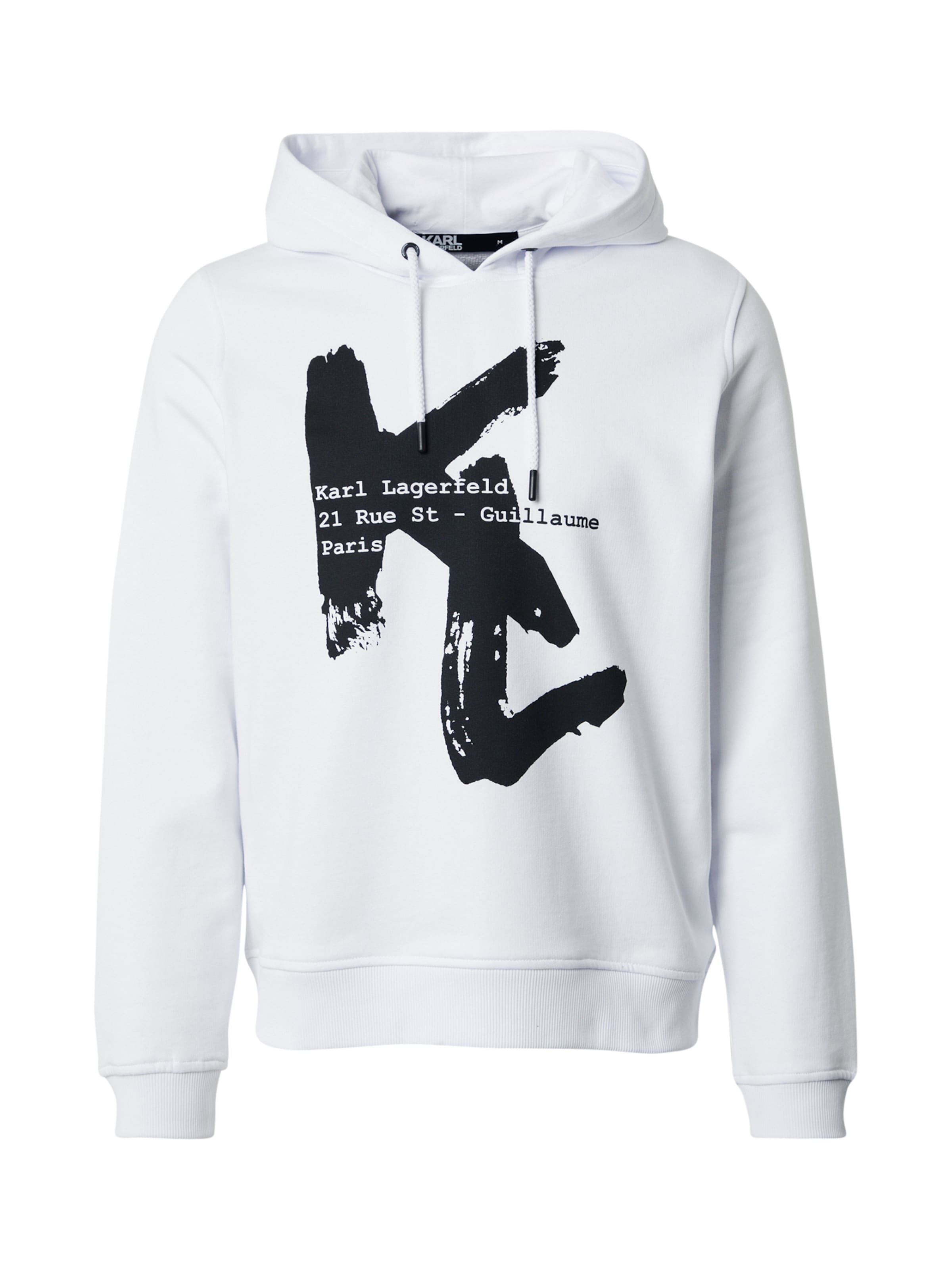 Karl Lagerfeld Свитшот в Белый: спереди