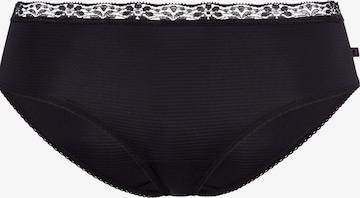BeeDees Slip 'Slip Bee Lace' in Schwarz: Vorderseite