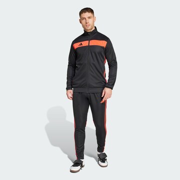 ADIDAS PERFORMANCE Tracksuit 'Tiro 25 Essentials' in Black: front