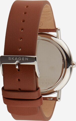 SKAGEN Analoog horloge in Bruin