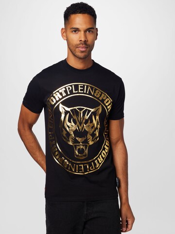 Plein Sport - Camiseta en negro: frente