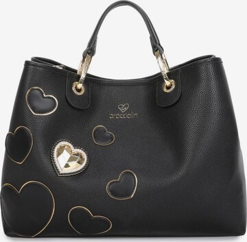 Borsa a mano 'Beth Patch' di Braccialini in nero: frontale